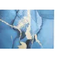 DRUKOWANY OBRAZ NIEBIESKI REY 80X3X120 cm